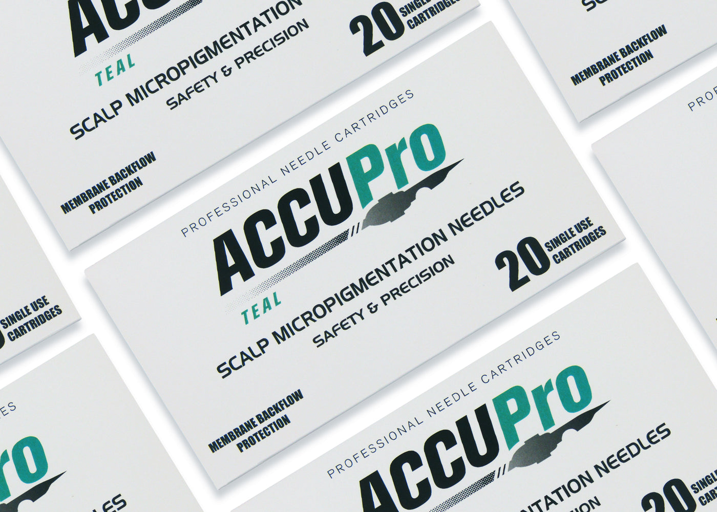 AccuPro Teal 1003 RL (.30mm) 10 Boxes - Estetiq Boutiq